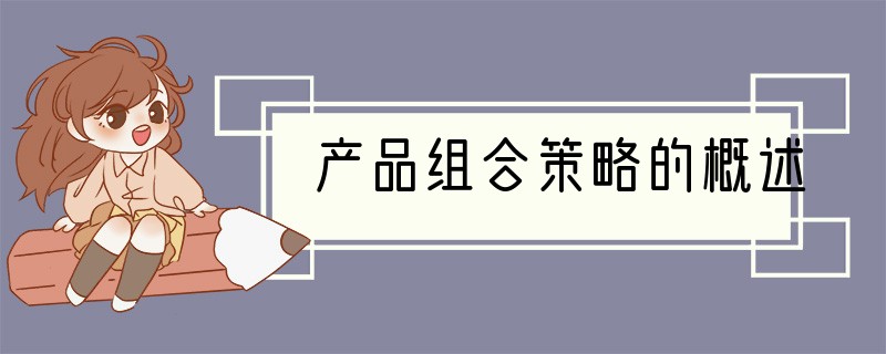 产品组合策略的概述