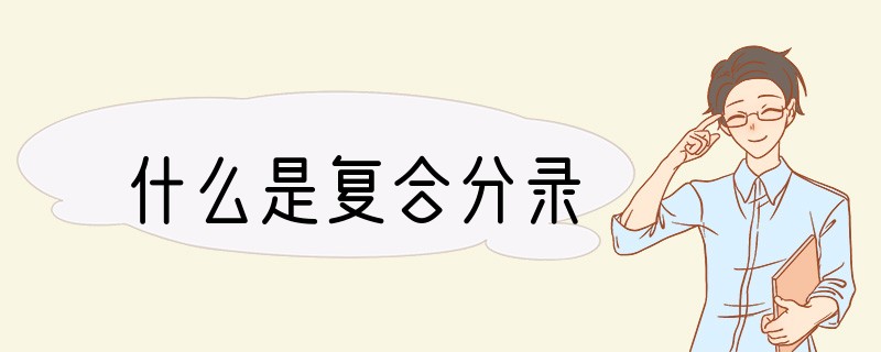 什么是复合分录