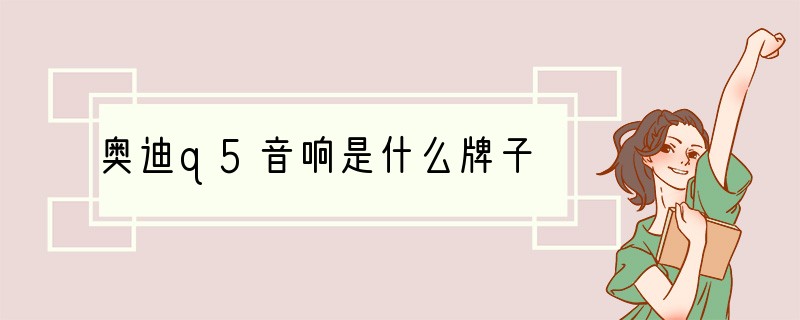 奥迪q5音响是什么牌子