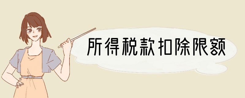所得税款扣除限额