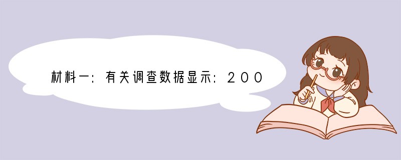 材料一:有关调查数据显示:2009年中国网游业在经济寒冬中一枝独秀,创造了巨大的经济