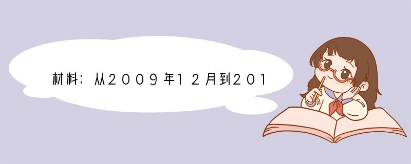 材料：从2009年12月到2010年5月底，中央外宣办、全国“扫黄打非”办、工业和信