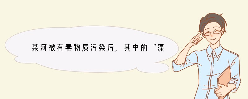 某河被有毒物质污染后,其中的“藻类→水蚤→小鱼→大鱼”这一食物链中,有毒物质积累最多