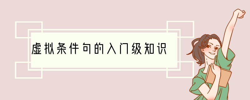 虚拟条件句的入门级知识